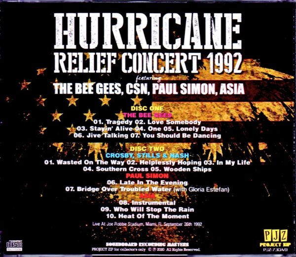 Various Artists Bee Gees,CSN,Paul Simon,Asia/FL,USA 1992 - Image 2