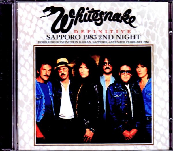 Whitesnake/Sapporo,Japan 2.8.1983
