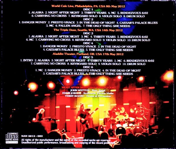 UK/South America Tour 2012 Vol.2 - Image 2