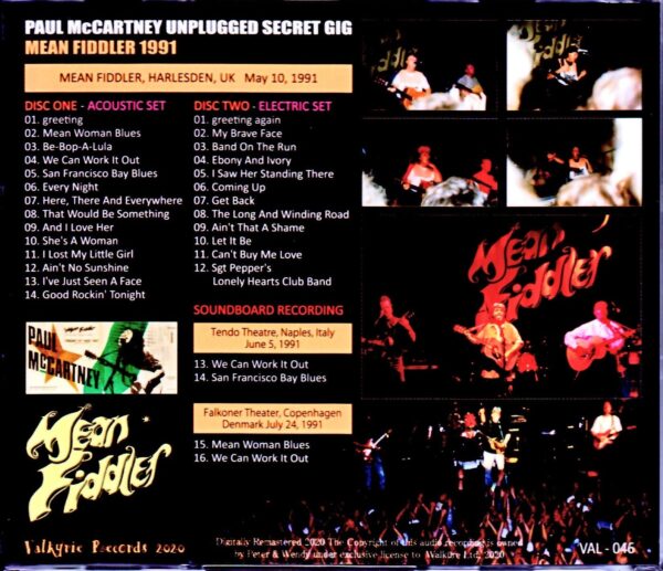Paul McCartney/UK 1991 & more - Image 2