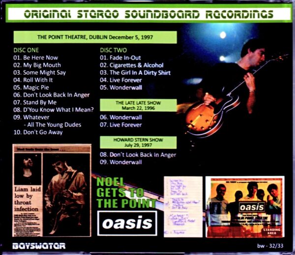 Oasis/Ireland 1997 & more - Image 2