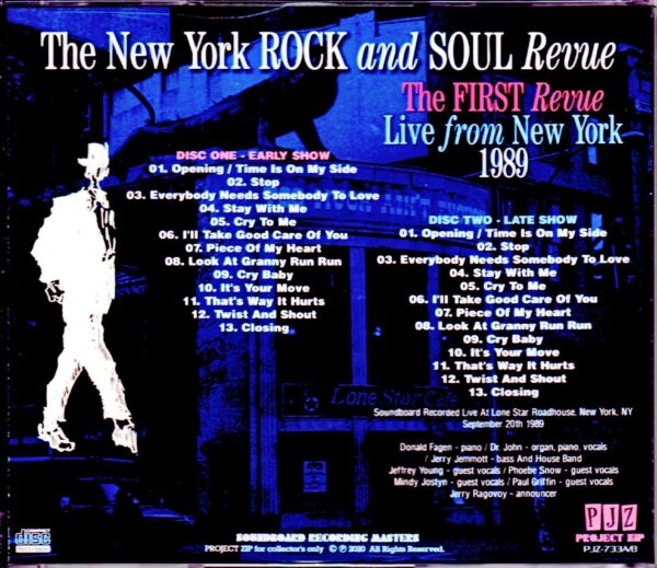 New York Rock and Soul Revue/NY,USA 1989 - Image 2