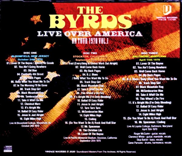 The Byrds/North American Tour Collection 1970 - Image 2