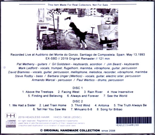 Pat Metheny/Spain 1993 - Image 2