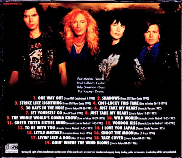 Mr. Big/Rare Tracks 1988-1996 - Image 2