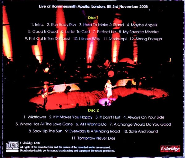 Sheryl Crow/London,UK 2005 - Image 2