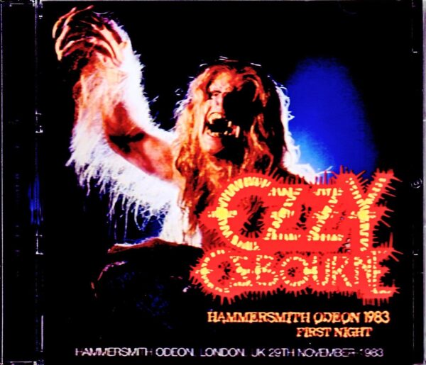 Ozzy Osbourne/London,UK 11.29.1983