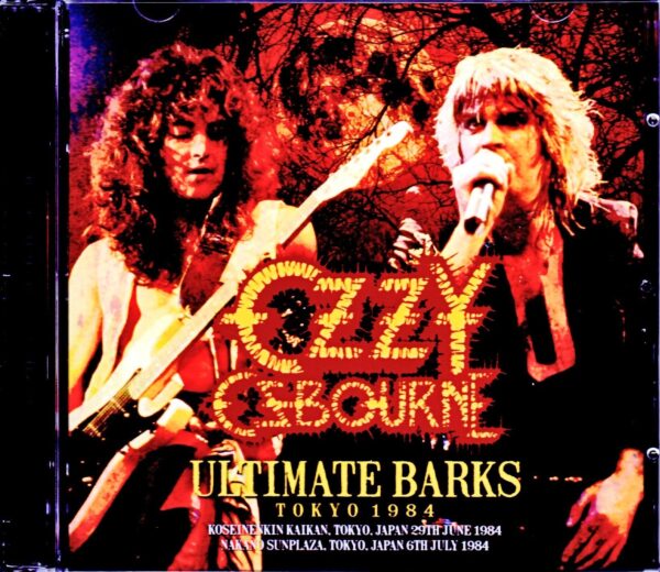 Ozzy Osbourne/Tokyo,Japan 1984 2Days Upgrade
