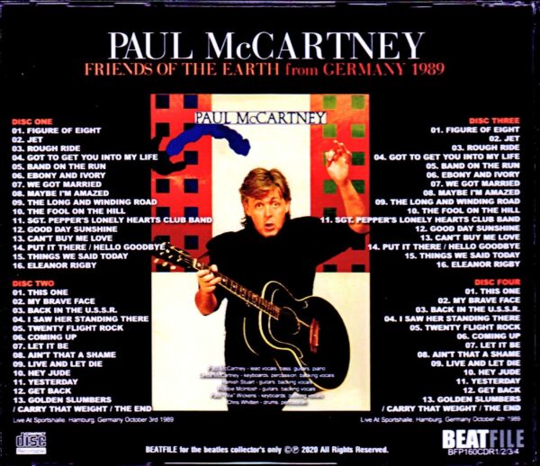 Paul McCartney/Germany 1989 2Days Complete - Image 2