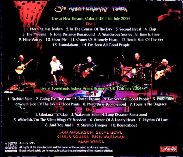 Yes/UK 2004 2Days - Image 2