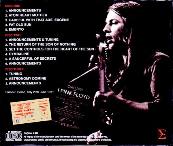 Pink Floyd/Italy 6.20.1971 Upgrade - Image 2