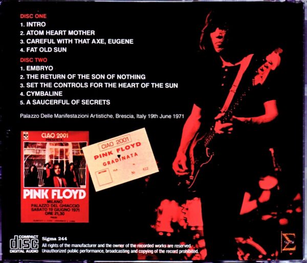 Pink Floyd/Italy 6.19.1971 New Source - Image 2