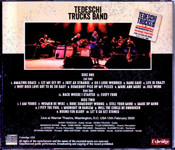 Tedeschi Trucks Band/WA, USA 2020 - Image 2