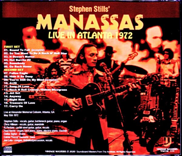 Stephen Still's Manassas/GA, USA 1972 - Image 2
