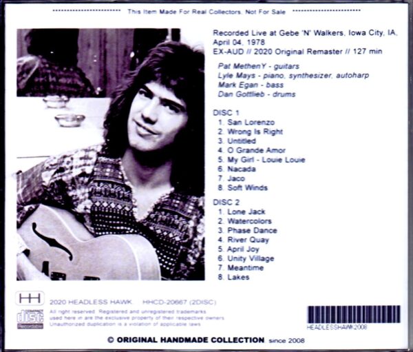 Pat Metheny Group,Lyle Mays/IA,USA 1978 - Image 2