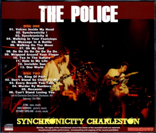 The Police/WV, USA 1984 - Image 2