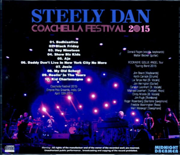 Steely Dan/CA,USA 2015 - Image 2