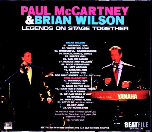 Paul McCartney,Brian Wilson/CA,USA 2002 - Image 2