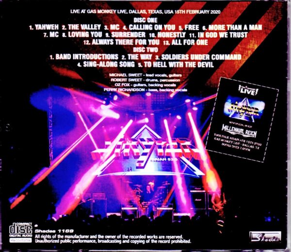 Stryper/TX, USA 2020 - Image 2