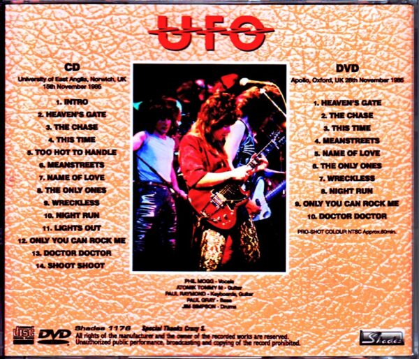 UFO/UK 1985 S&V - Image 2