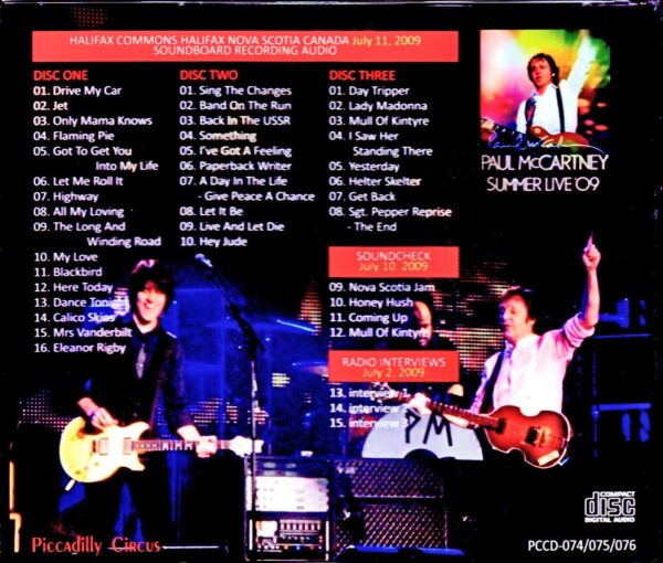 Paul McCartney/Canada 2009 & more - Image 2