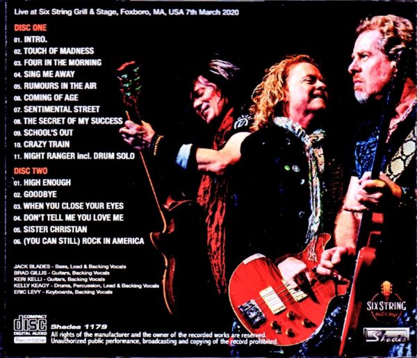 Night Ranger/MA,USA 2020 - Image 2