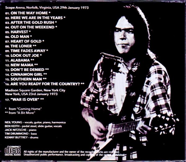 Neil Young/VA,USA 1973 & more - Image 2