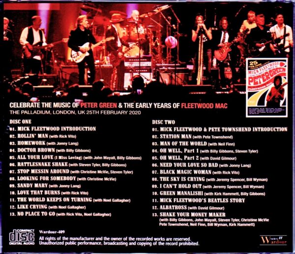 Various Artists Mick Fleetwood,John Mayer,Noel Gallagher,Steven Tyler/London,UK 2020 - Image 2