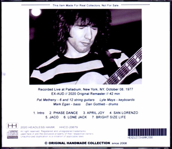 Pat Metheny Group,Lyle Mays/NY,USA 1977 - Image 2