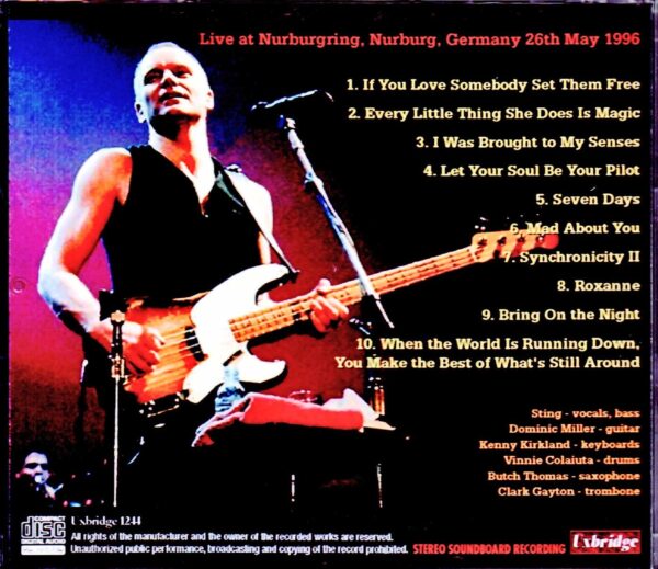 Sting/Germany 1996 - Image 2