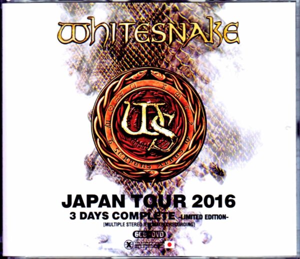 Whitesnake/Japan Tour 2016 3 Days Complete IEM Matrix & more