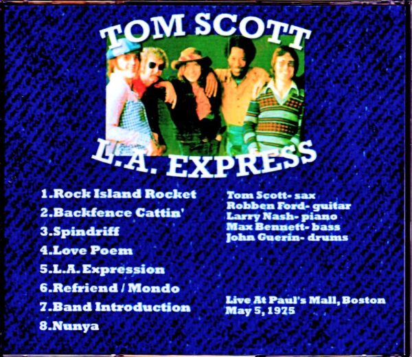 Tom Scott & L.A. Express,Robben Ford/MA,USA 1975 - Image 2