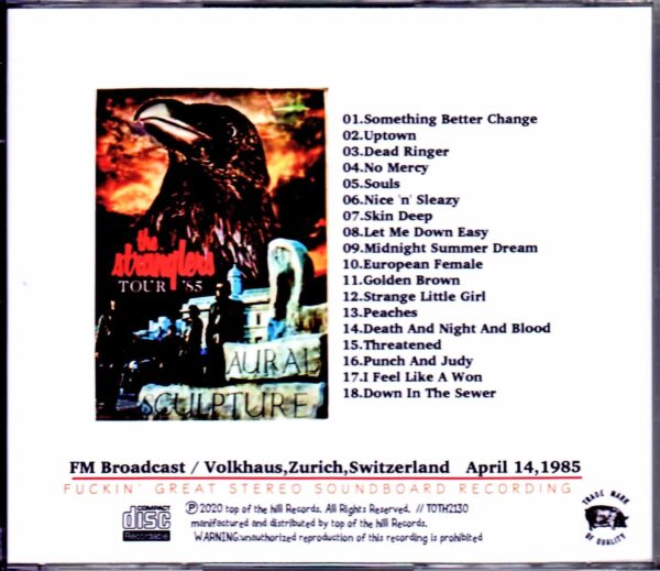 Stranglers/Switzerland 1985 - Image 2