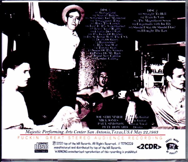 The Clash/TX,USA 1983 Upgrade - Image 2