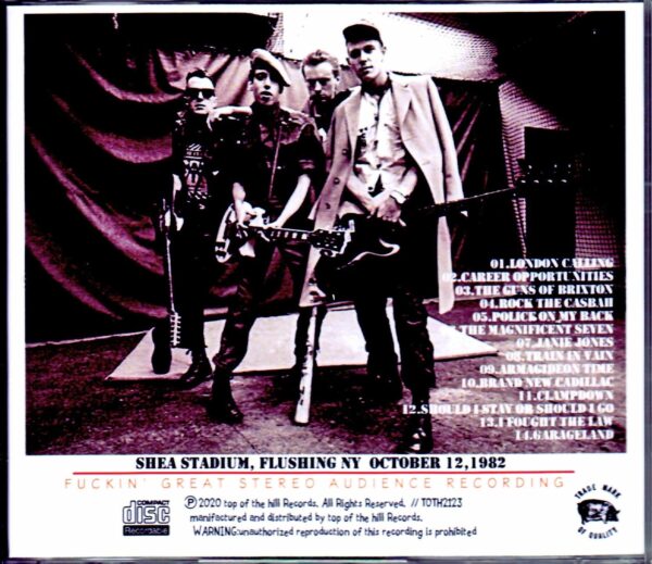 The Clash/NY,USA 1982 - Image 2