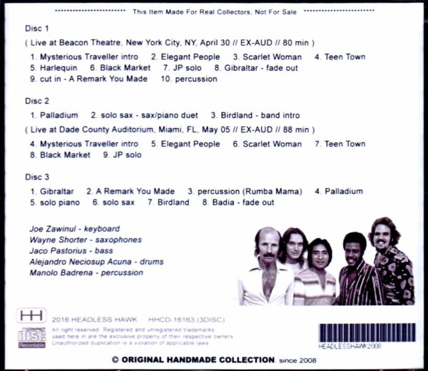 Weather Report/NY,USA 1977 - Image 2