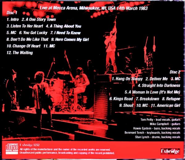 Tom Petty and the Heartbreakers/WI, USA 1983 - Image 2