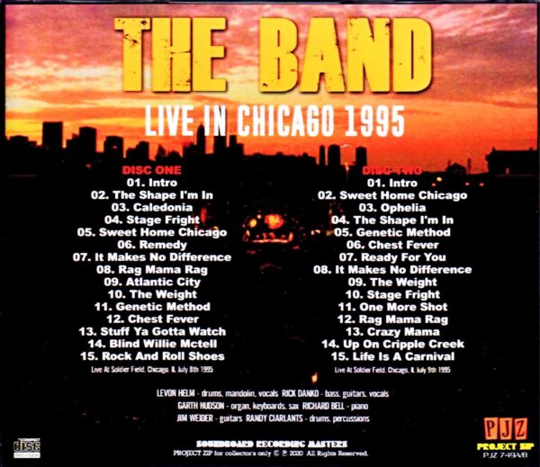 The Band/IL,USA 1995 Complete - Image 2