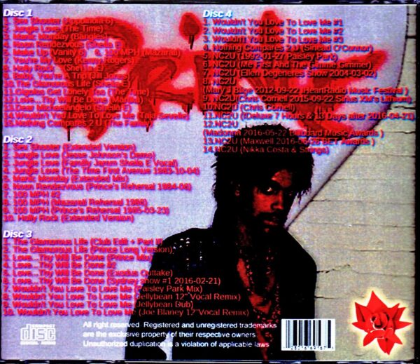 Various Artists Bangles,Sheila E,Mary J Blige,Kenny Rodgers,Sinead O'Connor/Original Prince Produce Live Rehearsals Demos and Alternate - Image 2