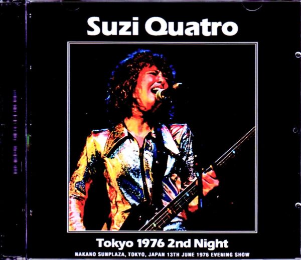 Suzi Quatro/Tokyo,Japan 6.13.1976