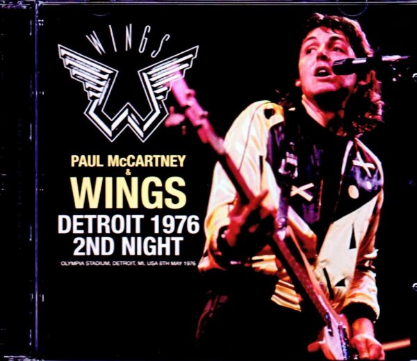 Paul McCartney,Wings/MI,USA 1976 Upgrade