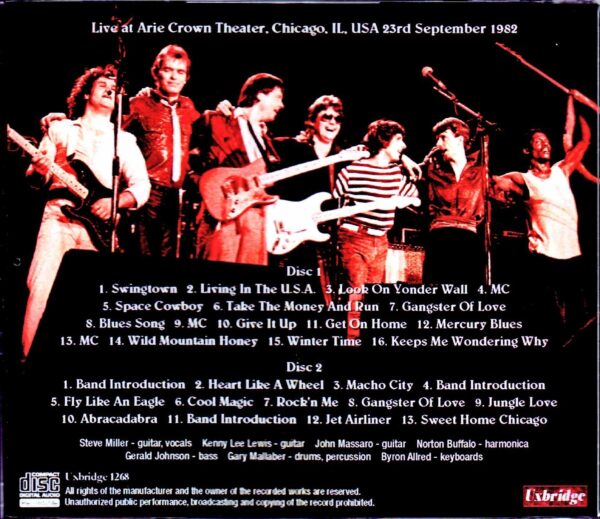 Steve Miller Band/IL,USA 1982 - Image 2