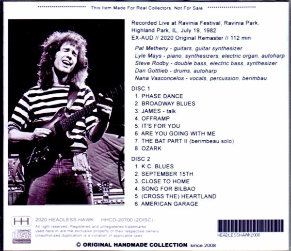 Pat Metheny Group Lyle Mays/IL,USA 1982 - Image 2