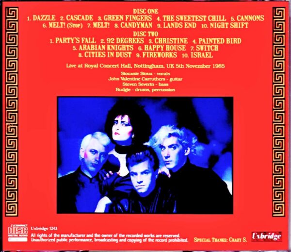 Siouxsie and the Banshees/UK 1985 - Image 2