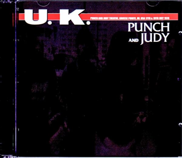U.K. Bill Bruford,John Wetton/MI,USA 1978 2Days Complete