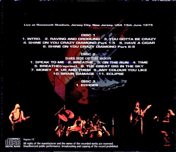 Pink Floyd/NJ, USA 1975 Complete - Image 2