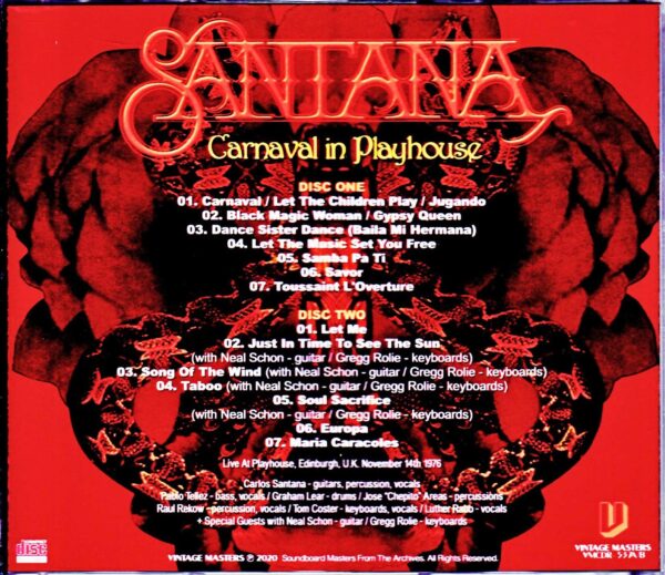 Santana/UK 1976 - Image 2