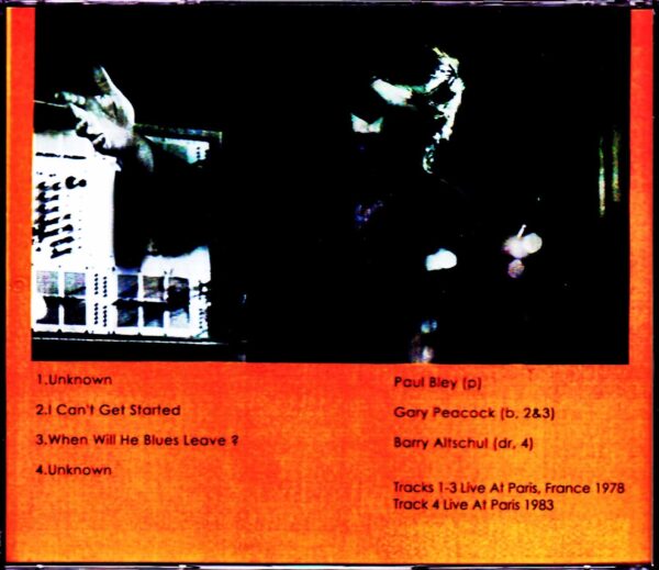 Paul Bley,Gary Peacock/France 1978 & more - Image 2
