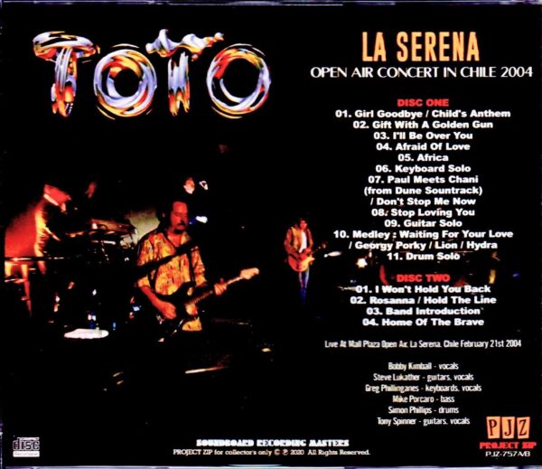 Toto/Chile 2004 - Image 2