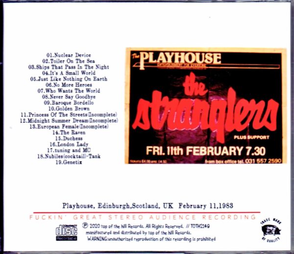 Stranglers/Scotland,UK 1983 - Image 2